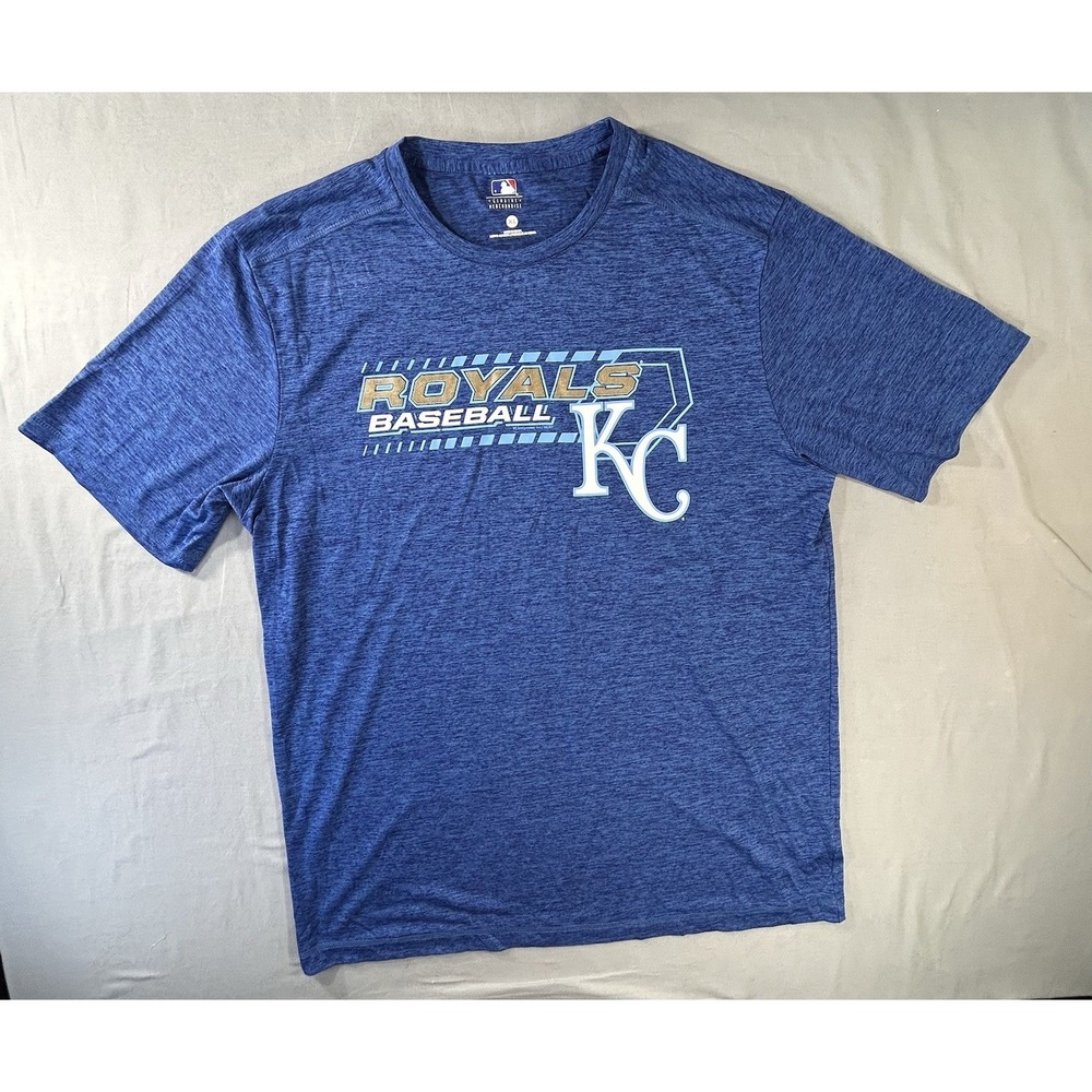 Genuine Merchandise Kansas City Royals‎ MLB Baseball Men's XL Blue Shirt